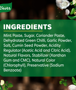 Knorr Green Chutney Pouch 400G