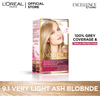 Loreal paris excellence creme 9.1 very light ash blonde hair color