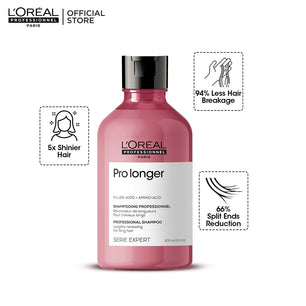 L'Oreal Professionnel Serie Expert Pro Longer Shampoo 300 ML - For Length Renewal