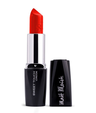 St London - Matte Moist Lipstick -108 - Absolute Red