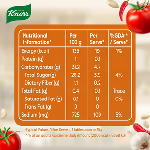 Knorr Chilli Garlic Sauce - 800g