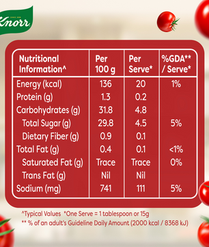 Knorr Tomato Ketchup - 400G