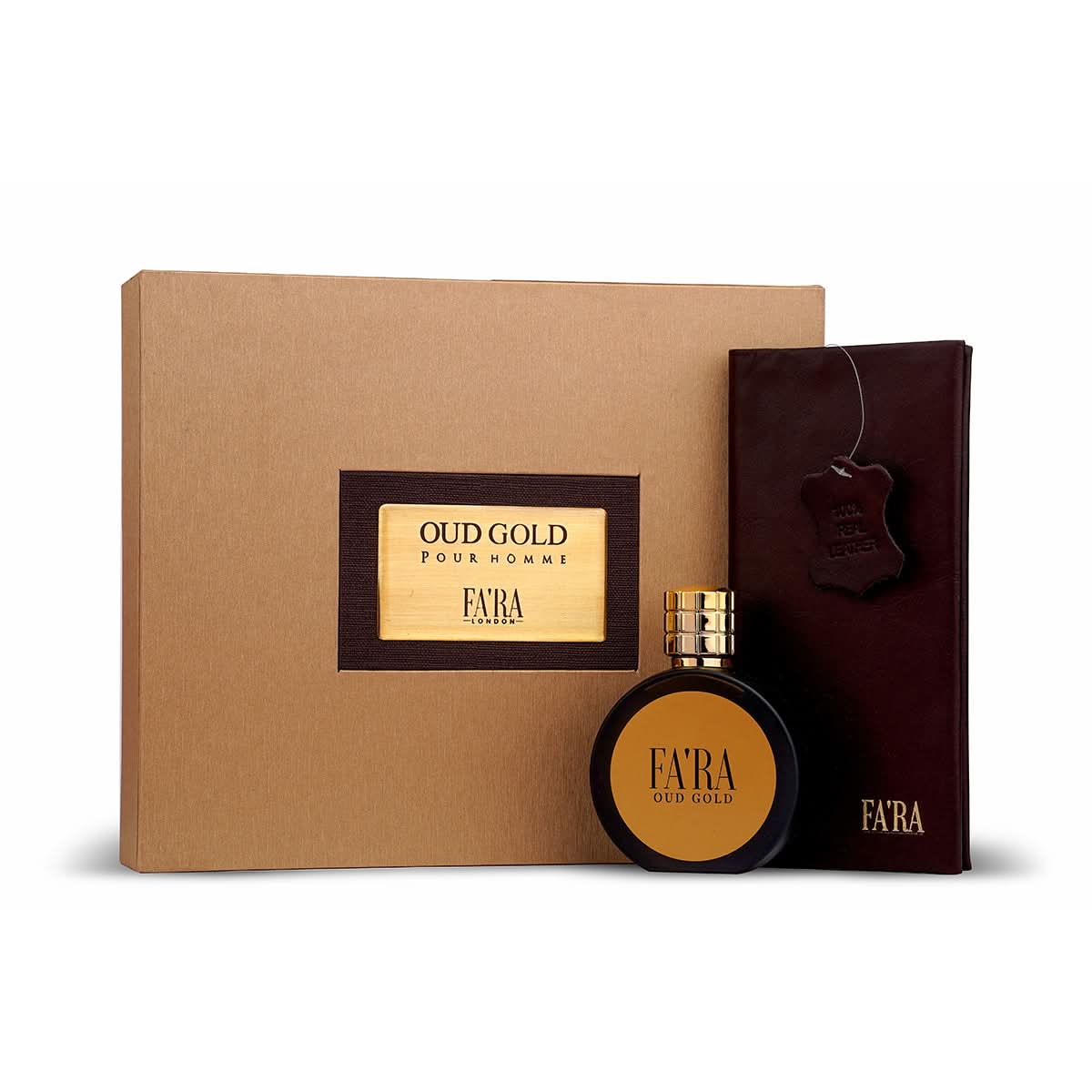 Buy FARA Men - Oud Gold Gift Box Online in Pakistan - Reana – Reanapk