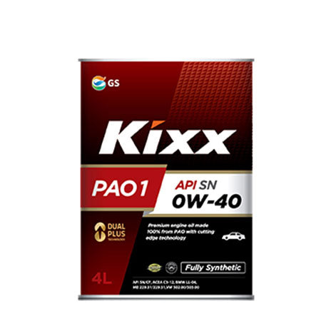 kixx pao 1 sn 0w-40 - 4 liter