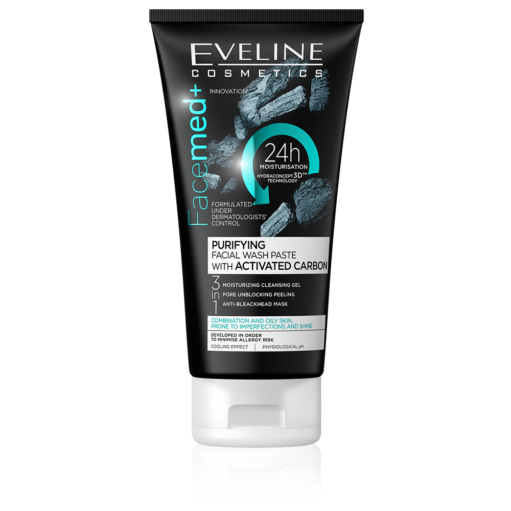 Purifying Facial Wash Paste With Activated Carbon - 150ml