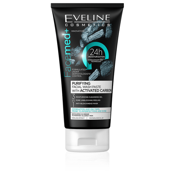Purifying Facial Wash Paste With Activated Carbon - 150ml
