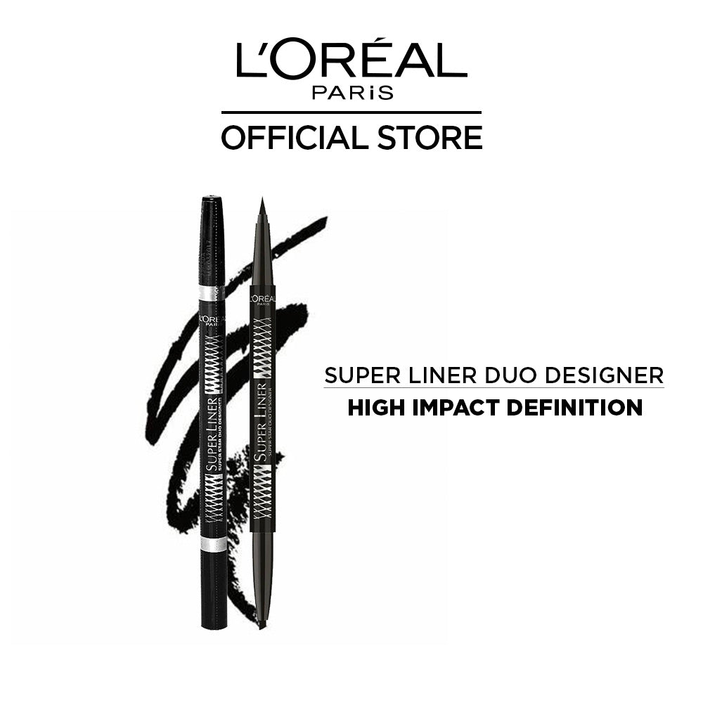 Loreal Paris Superstar Duo Designer Eyeliner - Black