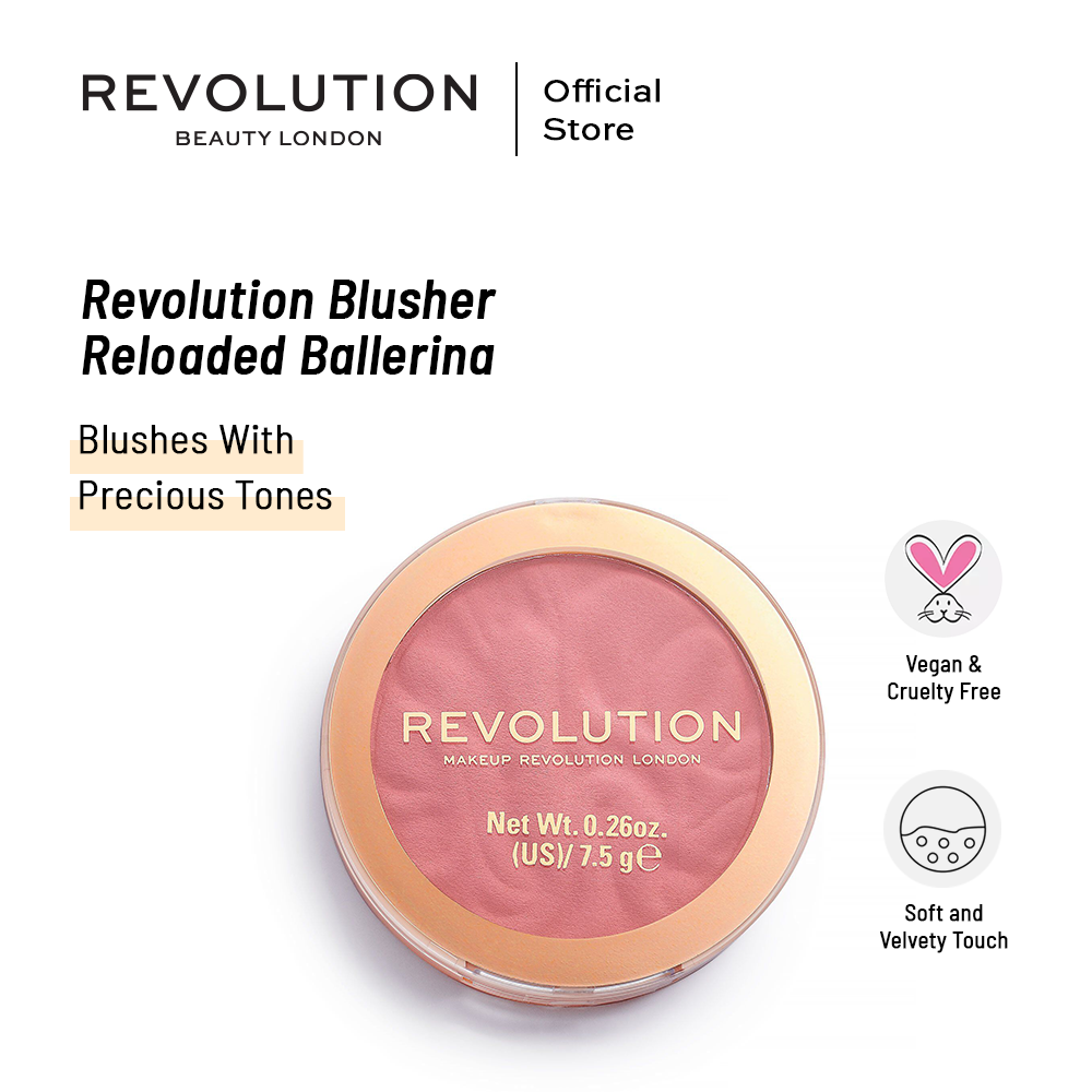 Revolution blusher reloaded ballerina