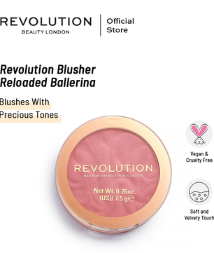 Revolution blusher reloaded ballerina