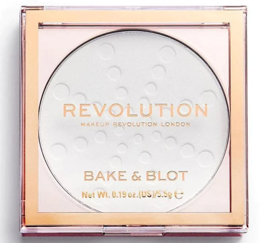 Makeup revolution bake & blot white