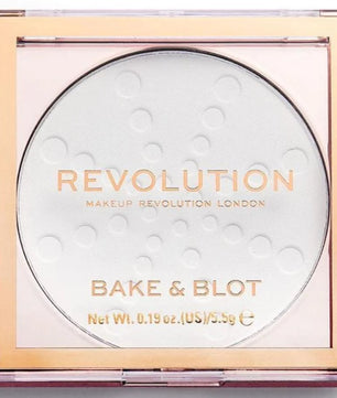 Makeup revolution bake & blot white