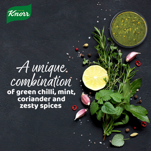 Knorr Green Chutney Pouch 400g