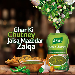 Knorr Green Chutney Pouch 400g