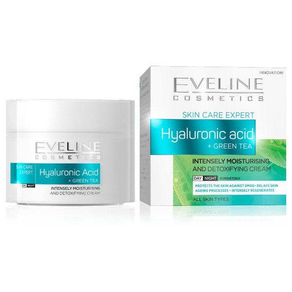 Skin Care Expert Hyaluronic Acid + Green Tea Day&Night Cream