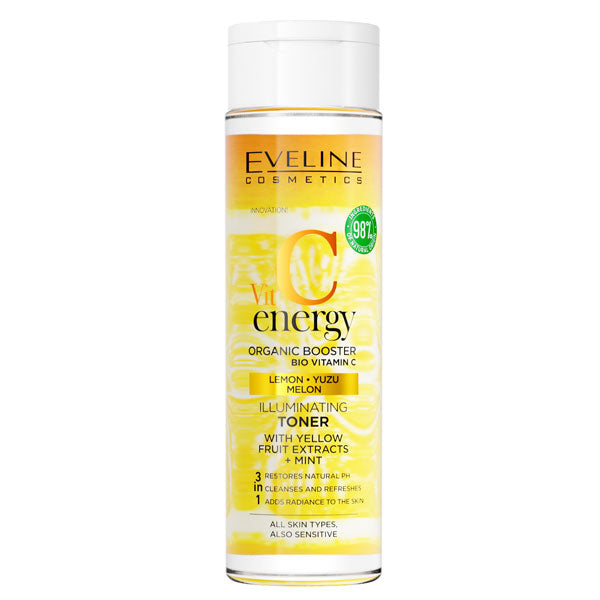 VITAMIN C ENERGY ORGANIC BOOSTER LEMON YUZU MELON ILLUMINATING TONER