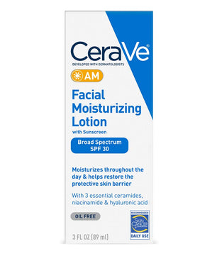 Cerave Facial Moisturizer Lotion Am 3 Oz