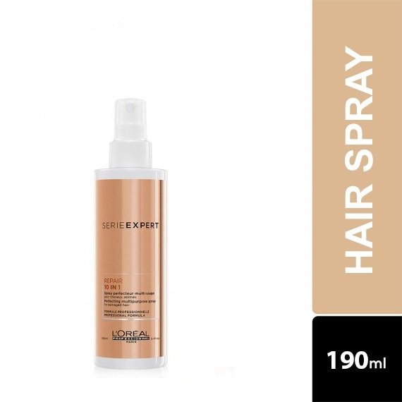 Loreal Professionnel Serie Expert Absolute Repair 10 In 1 Hair Spray 190 Ml