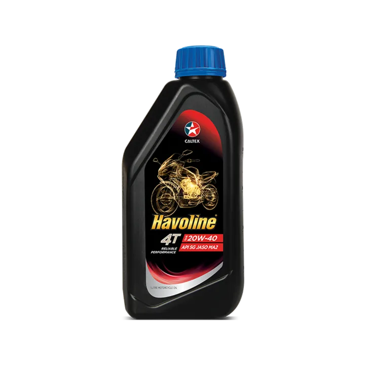 havolineâ®  4t motorcycle oil sae 20w 40 - 0.7 ltr