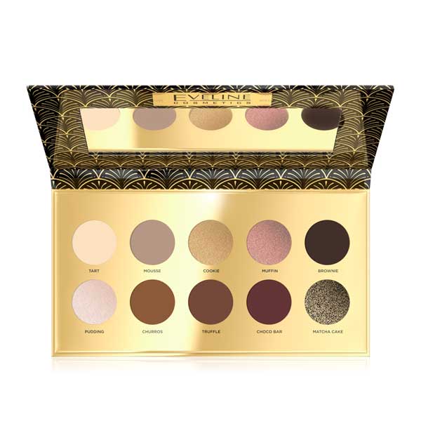 Eveline Chocolate Eyeshadow Palette 10