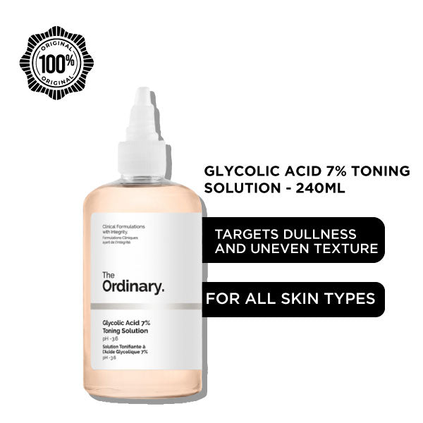 The Ordinary- Glycolic Acid 7% Toning Solution 240Ml