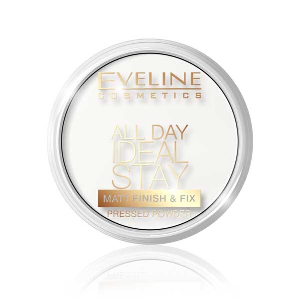 ALL DAY IDEAL STAY MATT FINISH&FIX PRESSED POWDER NO 60