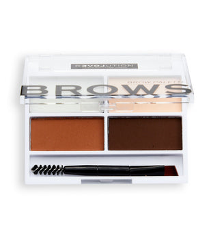 Relove by revolution revolution relove colour cult brow palette medium