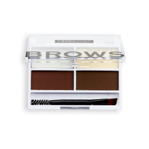 Relove by revolution revolution relove colour cult brow palette dark