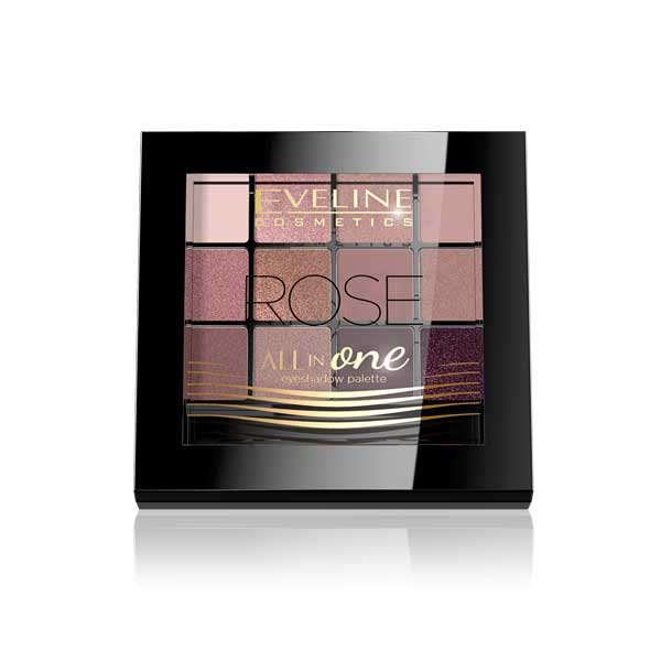 EYESHADOW PALETTE ALL IN ONE 12 COLORS ROSE